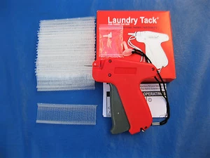 Fine Tagging Gun & 1000 1" Clear Fine Plastic Barbs - Picture 1 of 3
