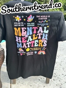 Mental Health Matters T-Shirt Damen S M L Xl 2xl 3xl 4xl 5xl - Bild 1 von 2