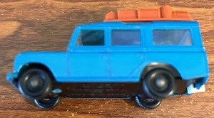 Vintage 1960er Matchbox Lesney #12c Land Rover Safari in blau gebraucht kostenloser Versand - Bild 1 von 4