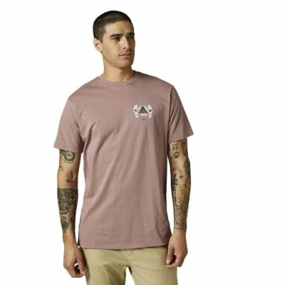 Fox Racing T-shirt Premium SS pour hommes ~ Unplugged prune - Photo 1/2