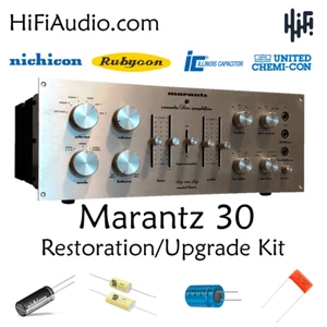 Marantz model 30 amplifier rebuild restoration recap upgrade kit capacitor - Picture 1 of 10
