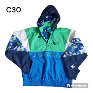 RARE Vintage Starter 80s Jacket Pullover Size Small STARTER Logo Spellout EUC - Imagen 1 de 9