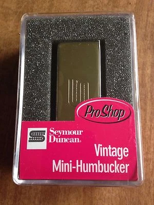 Mini camioneta de cuello Humbucker vintage Seymour Duncan SM-1n cubierta de níquel 11101-09 Foto 1 de 2