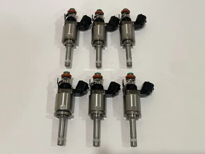 6 INYECTORES DE COMBUSTIBLE NUEVOS OEM 16450-R9P-A01 PARA 14-20 MDX RLX 15-20 TLX 3,5 L V6 Foto 1 de 4