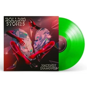 THE ROLLING STONES - Hackney Diamonds Ltd. Edition GREEN Vinyl Alt Cover Brits - Picture 1 of 3
