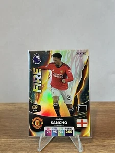 Jadon Sancho FIRE - PANINI ADRENALYN XL 2024 - No.407 Manchester United - Picture 1 of 2