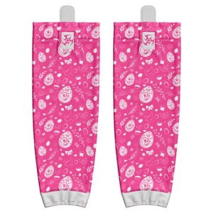 Easter Pink Gift Box Pro Style Hockey Socks - Picture 1 of 2