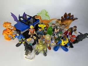Imaginext Jurassic World Park Dinosaur Lot – Figures, Dinosaurs & Accessories - Picture 1 of 9
