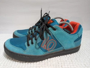 Five Ten Freerider Men's 11.5 Cycling Sneakers Blue Orange - Picture 1 of 13