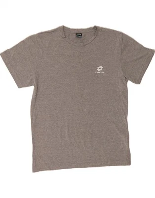 LOTTO Мужская футболка верхний большой серый хлопок WG08 - Изображение 1 из 3