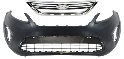 Kit de cubierta de parachoques delantero fascia y parrilla inferior para Ford Fiesta 2011-2013 Foto 1 de 4