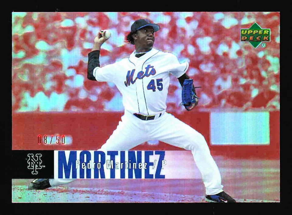 2006 Upper Deck Special F/X #299 Pedro Martinez /50 Red New York Mets - Image 1 of 2