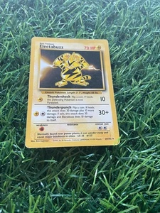 Electabuzz 20/102 Base Set Pokémon Card WOTC 1999 Rare LP - Bild 1 von 2