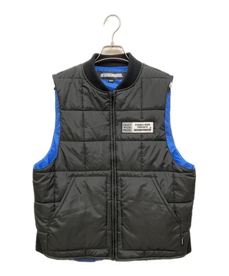 Chaleco acolchado reversible NEIGHBORHOOD 25AW Talla: M Negro x azul Hombres 252TSNH-JKM11 Foto 1 de 4