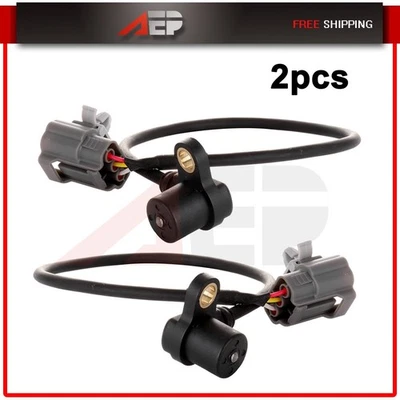 Juego de 2 sensores de posición del cigüeñal 2 puertas 2,5 L para Ford Probe GT Hatchback Foto 1 de 4