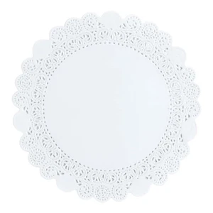 Regalpapier Spitzen rund weiß Ø 16 cm 250 Stück Löwe | Kuchenuntersetzer Gebäck - Bild 1 von 4
