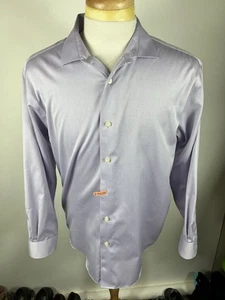 Camicia uomo Kenneth Cole non ferro taglia 16,5-32/33 manica lunga con bottoni - 1540 - Foto 1 di 5
