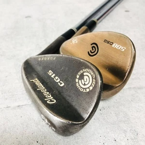 Cleveland CG15 Forged 588 DSG 52° S200 & 58° Wedge Golf Clubs Set 2 Men - Picture 1 of 8