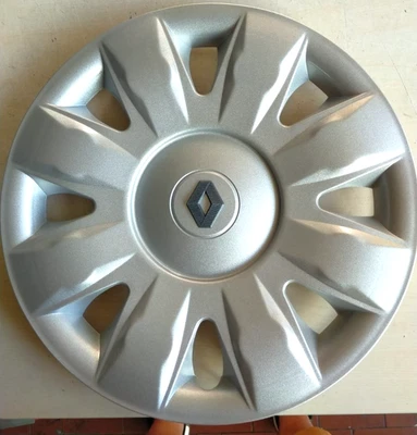 LOT DE 4 ENJOLIVEURS RENAULT MODUS/CLIO  pour JANTES 15" les photos sont réelles - Photo 1/3