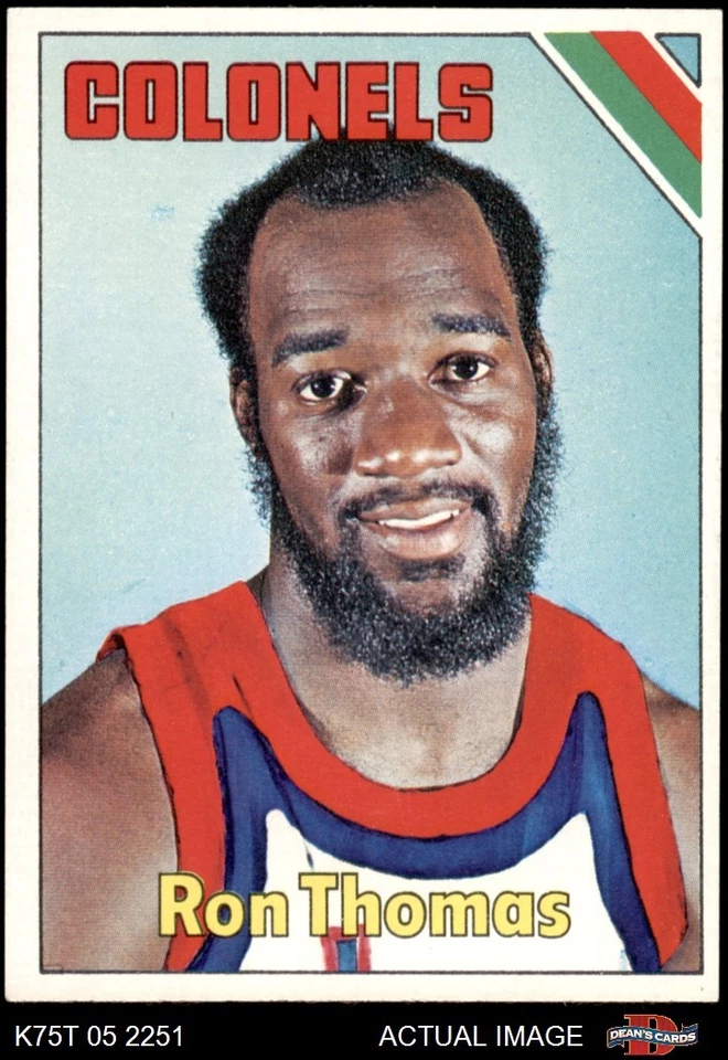 1975 Topps #277 Ron Thomas Colonels Louisville  6 - EX/MT - Image 1 of 1