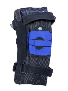 Ginocchiera con cerniera Bauerfeind GenuTrain S usata taglia 4 sinistra 3i - Foto 1 di 11