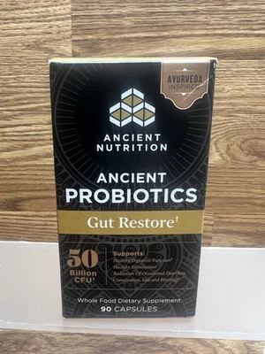 Ancient Nutrition Ancient Probióticos Restaurar Intestino - 90 Cápsulas - Exp.04/2026 Foto 1 de 4