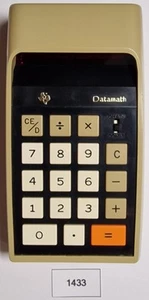 Calculatrice 1433 Texas Instruments Datamath V1 Europe en boîte TI-2500 - Photo 1/7