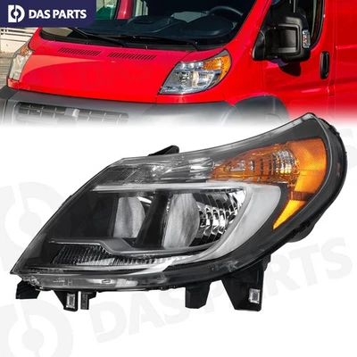 Fit for 10-24 RAM Promaster 1500 2500 3500 Driver Left Side Headlight with DRL - Image 1 of 4