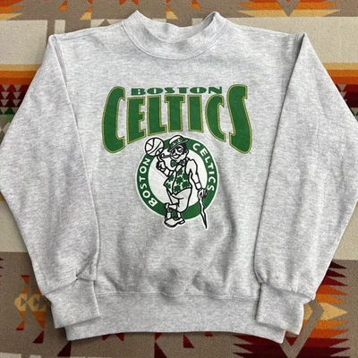 Sudadera Vintage Reimpresión Boston Celtics Cuello Redondo Gris Reimpresión AN41389 Foto 1 de 2