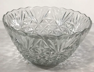 Vintage Arlington Clear Glass Punch Bowl - Picture 1 of 2