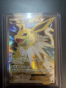 Jolteon EX Full Art 28a/83 Ultra Rare Holo Pokémon Card XY Generations - Picture 1 of 2