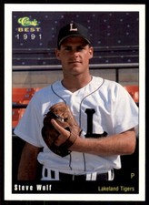 1991 Classic Best Lakeland Tigers Steve Wolf Lakeland Tigers #13