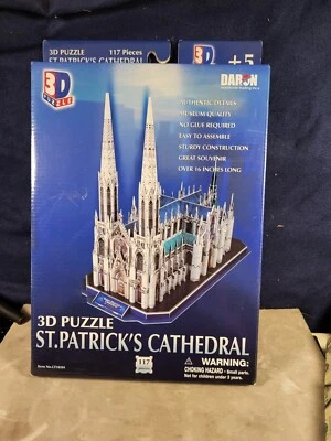 3D Saint Patrick's Cathedral Unopened 117 Pieces - Image 1 of 4