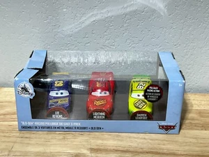 Disney Pixar Cars Old-Gen Racers Pullback Die Cast 3-Pack Disneystore Exclusive - Picture 1 of 4
