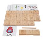 Dolity 26x Alphabet Tracing Board Montessori Letters for Learning to Read and