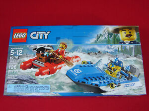 LEGO City Mountain Police 60176 Wild River Escape (NEW, 2018, 126 pieces)
