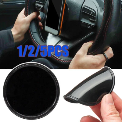 1/2/5PC Suction Cup Holder Base Disk Car Dashboard PU Silicone Adhesive Glue Pad - Image 1 of 4