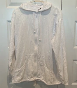 Chaqueta con Capucha Ligera Algodón Natural Cremallera Completa Talla Grande (unisex) - Imagen 1 de 16