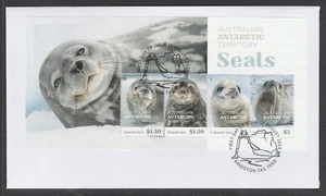 Bloque Sellos Antárticos Australianos 2024, MINISHOJA V F Usado en FDC - Imagen 1 de 1