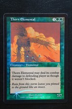 Magic The Gathering MTG THORN ELEMENTAL FOIL Urza's Destiny SP Played