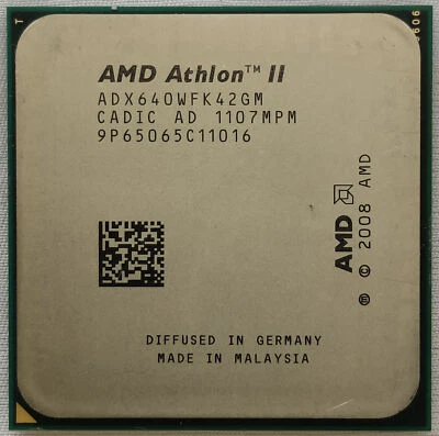 AMD Athlon II X4 640 Quad Core Processor 3.0 GHz, Socket AM2+/AM3, 95Watt CPU - Image 1 of 4