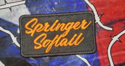 EMBROIDERED SPRINGER SOFTAIL PATCH (Please Read Ad) - Image 1 of 3
