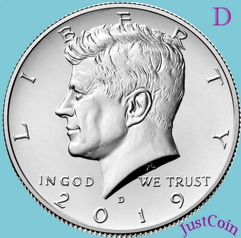 2019-D KENNEDY HALF DOLLAR CLAD UNCIRCULATED Cover