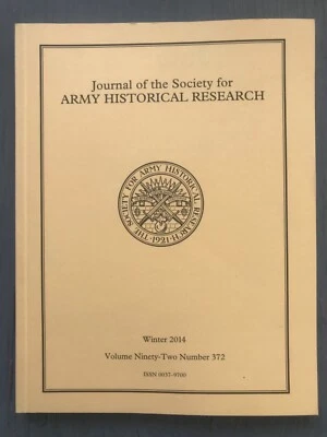 Journal of the Society for Army Historical Research, Winter 2014, Vol 92, No 372 - Image 1 of 4