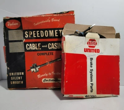 NOS Vulcan Uni Speedometer Cable Casing CC-754 Studebaker 1960s + Brake System - Image 1 of 4