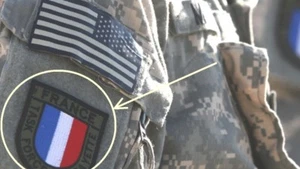 ELITE FRENCH FOREIGN LEGION SPECIAL FORCES vêlkrö INSIGNIA Task Force La Fayette - Picture 1 of 2