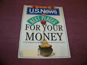 U.S. News Magazine Vintage 1989 "Best Places For You Money" - Picture 1 of 4