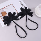 2Pcs Cloth Fabric Flower Brooch Pins Lace Flower Corsage Lapel Pins Handmade