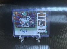 2022 Contenders Breece Hall RC Variation Auto Wild Card Round