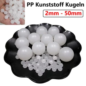 Ø2mm-50mm Precisión Sólido PP Plástico Bolas Plástico Bola Polipropileno - Imagen 1 de 9
